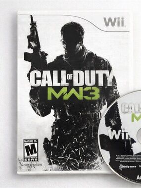 Call of Duty Modern Warfare 3 (MW3) Nintendo Wii Game – Complete